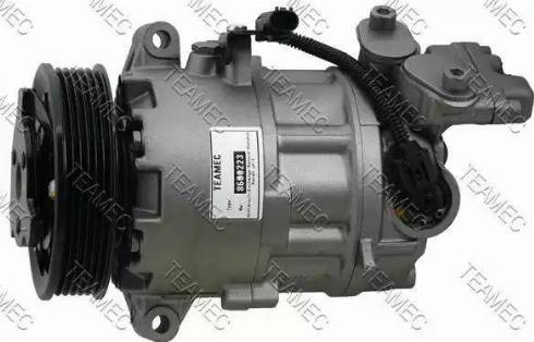 Teamec 8600223 - Compressor, air conditioning autospares.lv