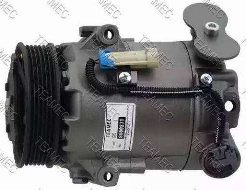 Teamec 8600271 - Compressor, air conditioning autospares.lv