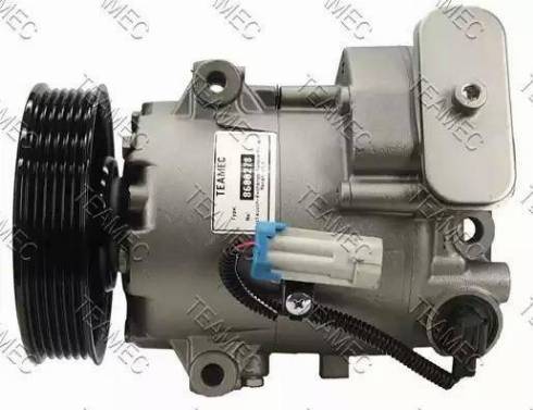 Teamec 8600278 - Compressor, air conditioning autospares.lv