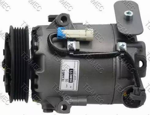 Teamec 8600272 - Compressor, air conditioning autospares.lv