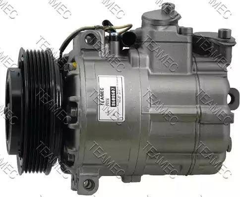 Teamec 8608607 - Compressor, air conditioning autospares.lv