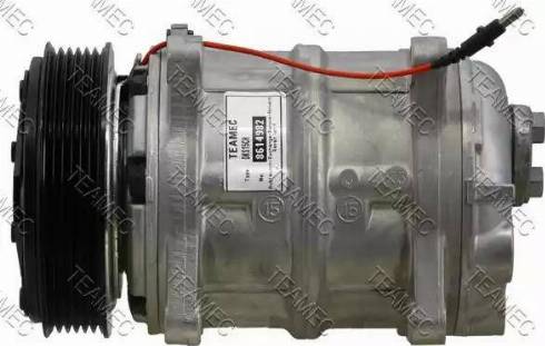 Teamec 8614982 - Compressor, air conditioning autospares.lv