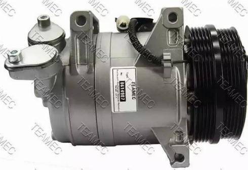 Teamec 8614987 - Compressor, air conditioning autospares.lv