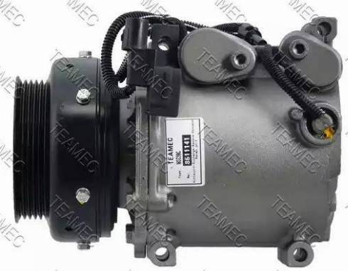 Teamec 8611141 - Compressor, air conditioning autospares.lv