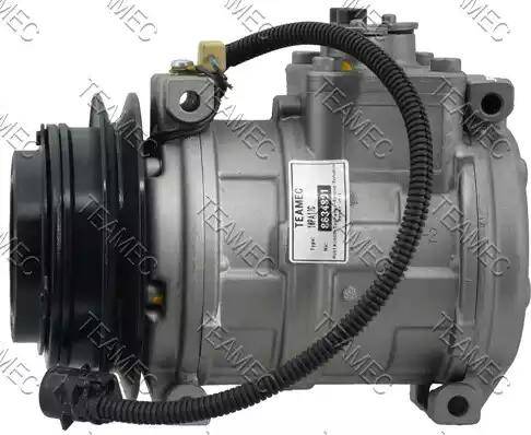 Teamec 8634891 - Compressor, air conditioning autospares.lv