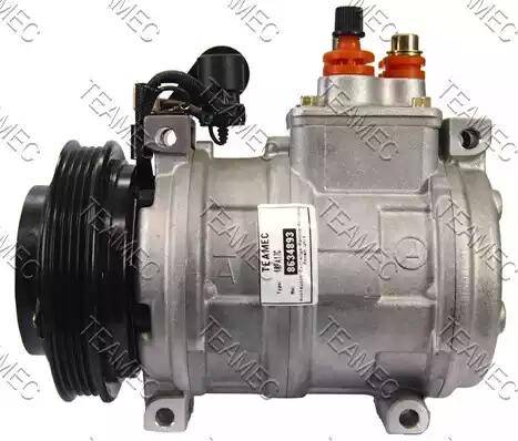 Teamec 8634893 - Compressor, air conditioning autospares.lv