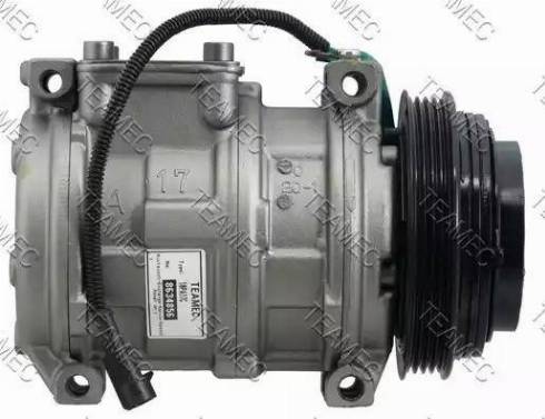 Teamec 8634856 - Compressor, air conditioning autospares.lv