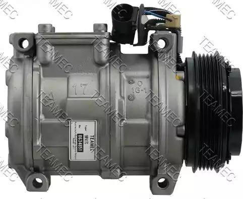 Teamec 8634851 - Compressor, air conditioning autospares.lv