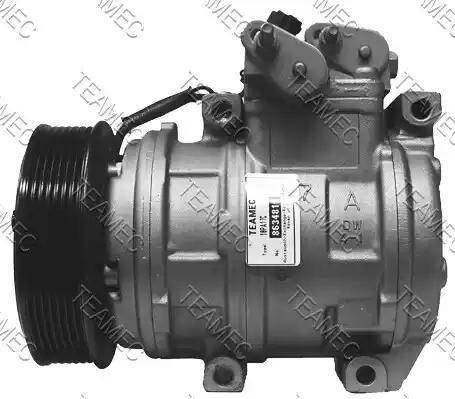 Teamec 8634819 - Compressor, air conditioning autospares.lv