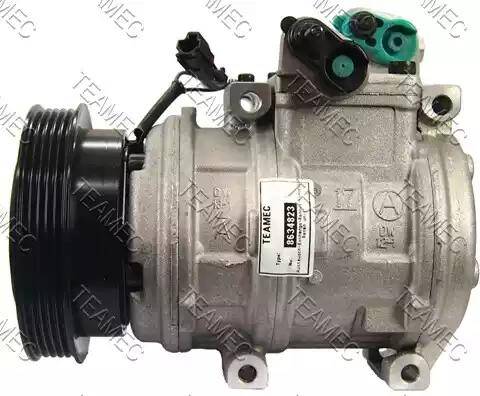 Teamec 8634823 - Compressor, air conditioning autospares.lv