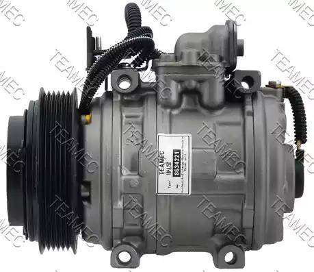 Teamec 8634221 - Compressor, air conditioning autospares.lv