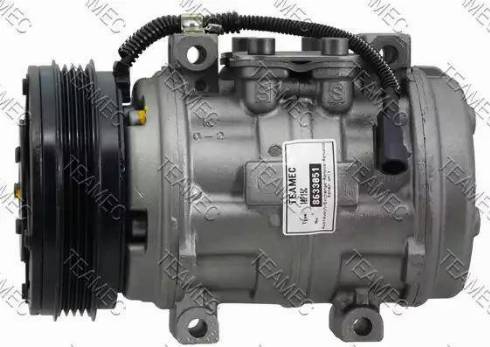 Teamec 8633051 - Compressor, air conditioning autospares.lv