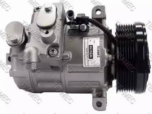 Teamec 8629546 - Compressor, air conditioning autospares.lv