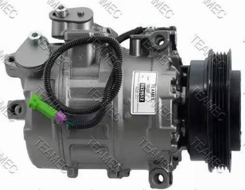 Teamec 8629512 - Compressor, air conditioning autospares.lv