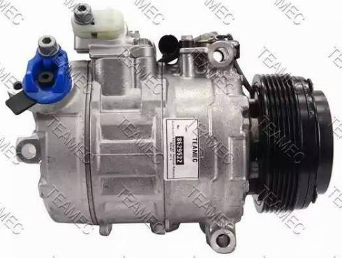 Teamec 8629522 - Compressor, air conditioning autospares.lv