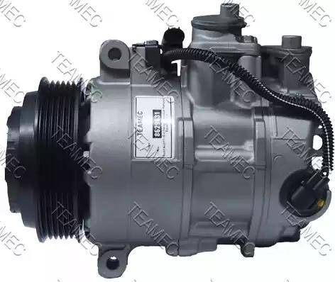 Teamec 8629631 - Compressor, air conditioning autospares.lv