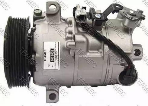 Teamec 8629626 - Compressor, air conditioning autospares.lv