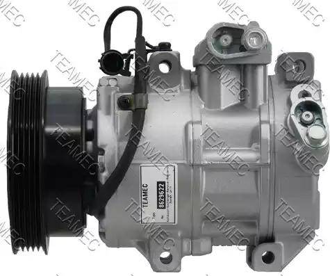 Teamec 8629622 - Compressor, air conditioning autospares.lv