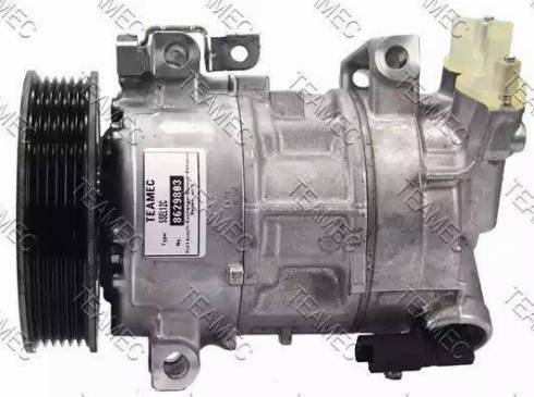 Teamec 8629803 - Compressor, air conditioning autospares.lv