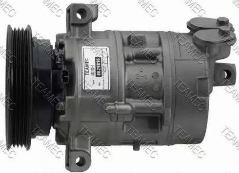 Teamec 8629816 - Compressor, air conditioning autospares.lv