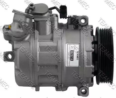 Teamec 8629714 - Compressor, air conditioning autospares.lv