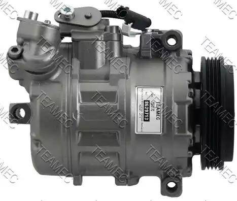 Teamec 8629713 - Compressor, air conditioning autospares.lv