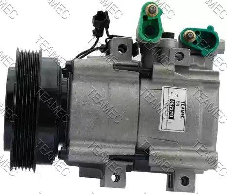 Teamec 8623291 - Compressor, air conditioning autospares.lv