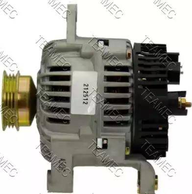 Teamec 212512 - Alternator autospares.lv