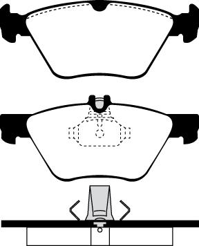 Woking 701300 - Brake Pad Set, disc brake autospares.lv