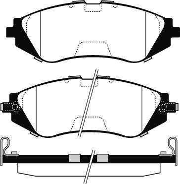 Oyodo 10H0009-OYO - Brake Pad Set, disc brake autospares.lv