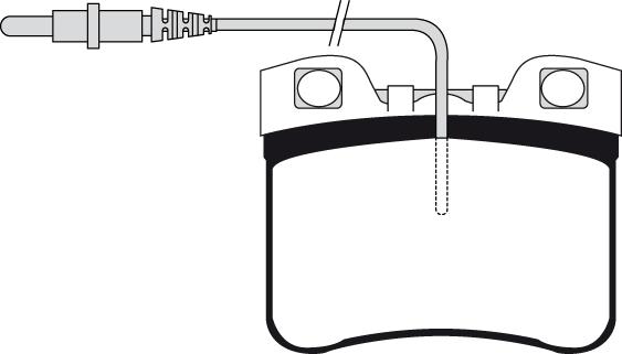 Technika 01547 - Brake Pad Set, disc brake autospares.lv