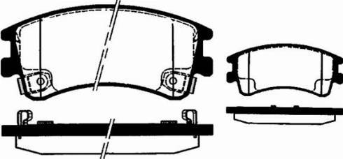 Pagid 8DB 355 011-141 - Brake Pad Set, disc brake autospares.lv