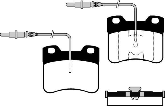 Textar 21267 176  0 5 T406 - Brake Pad Set, disc brake autospares.lv