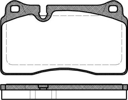 FTE 9001271 - Brake Pad Set, disc brake autospares.lv