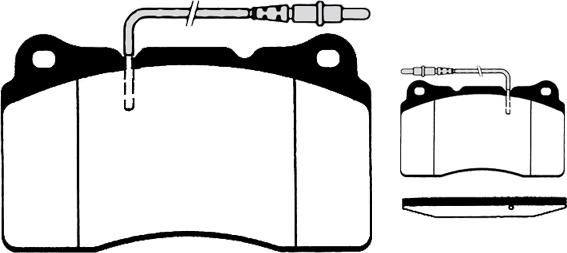 Klaxcar France 24572z - Brake Pad Set, disc brake autospares.lv