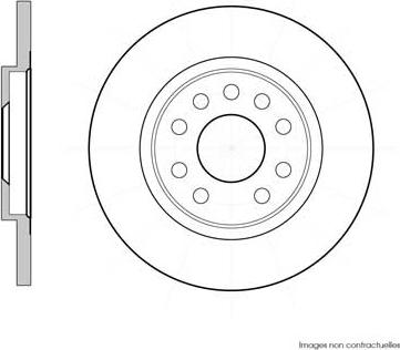 Technika 755457 - Brake Disc autospares.lv