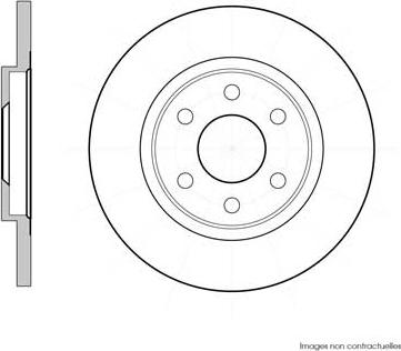 Technika 756010 - Brake Disc autospares.lv