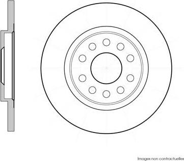 Technika 755541 - Brake Disc autospares.lv