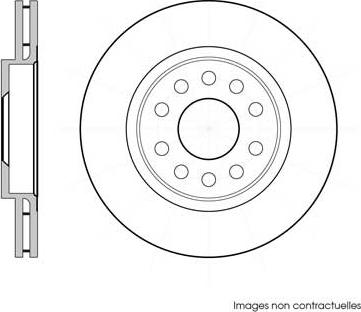 Technika 756007 - Brake Disc autospares.lv