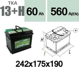 Technika TKA13+H - Starter Battery autospares.lv