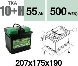 Technika TKA10+H - Starter Battery autospares.lv