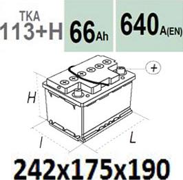 Technika TKA113+H - Starter Battery autospares.lv