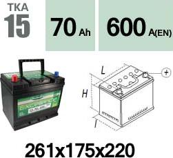 Technika TKA15 - Starter Battery autospares.lv
