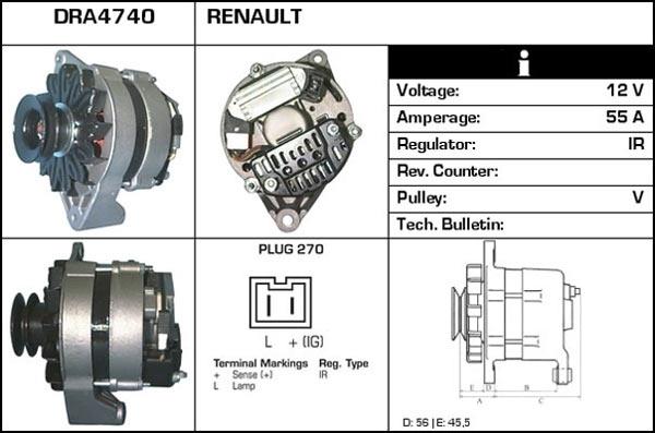 Technika A20861 - Alternator autospares.lv