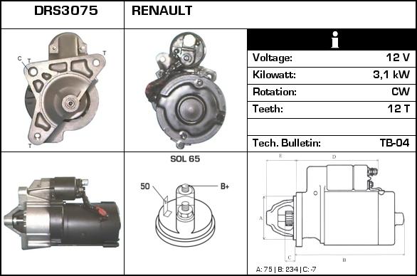 Technika D61129 - Starter autospares.lv