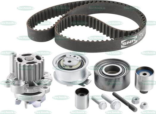 Technika KDP141 - Water Pump & Timing Belt Set autospares.lv