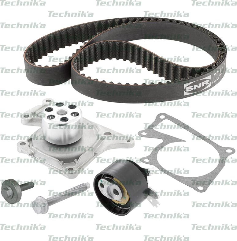 Technika KDP147 - Water Pump & Timing Belt Set autospares.lv