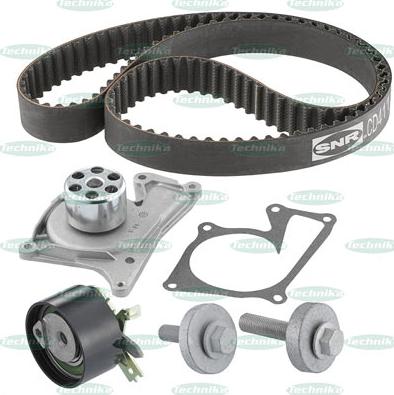 Technika KDP137 - Water Pump & Timing Belt Set autospares.lv