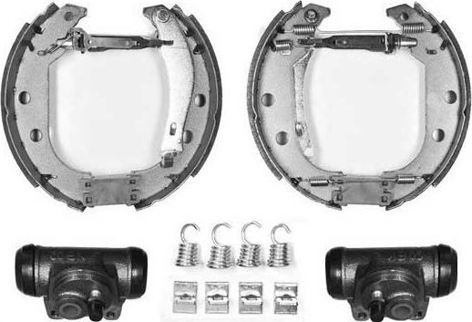 Technika KP2331 - Brake Shoe Set autospares.lv