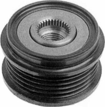 Technox TA20509 - Pulley, alternator, freewheel clutch autospares.lv